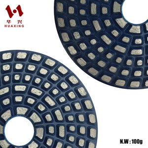 4 Inch 5 Inch Sintered Diamond Metal Bonded <strong>Polishing</strong> Pads Grinding Pads for Concrete Floor <strong>Marble</strong> Granite Rough <strong>Polishing</strong> - Product Image 5