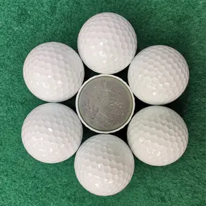 high quality 4layers Promotion Printing White Custom Tournament Golf Balls