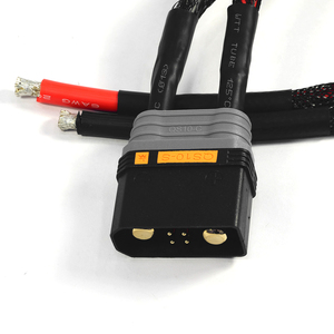 Cable Conector Antichispas QS10 de 15Ω, Alta Corriente 180A, 300V, Macho/Hembra, Cable de Silicona 4AWG 6AWG para Soplador de Nieve Eléctrico - Product Image 3