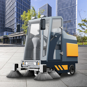 Closed Cab Dust Road <b>Floor</b> Driving Type Street <b>Cleaning</b> <b>Machine</b> - Product Image 1