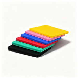 Panneau en mousse PVC rigide coloré, taille personnalisée 1220x2440mm, écologique, ignifuge, imperméable, service de découpe pour la décoration - Product Image 1