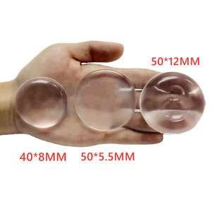 Butoir de porte en caoutchouc de 1,57 po, protection de poignée de porte, couvre-poignée pour protection murale avec autocollant adhésif - Product Image 1