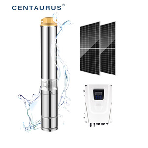 Pompe solaire monocellulaire haute pression en acier inoxydable pour bassin, électrique 0,25-1,75 CV, pour transfert d'eau agricole et marine - Product Image 1