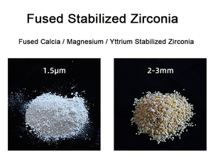 Zirconia estabilizada de óxido amarillo de alta calidad para refractarios - Product Image 2