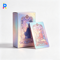 Cartes en carton écologiques personnalisées pour la lecture d'affirmations, coins arrondis, fabricant, vente en gros, prix d'usine