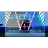 Panel OLED Transparan 30 Inci LW300PXL-HRT1 Layar Digital Signage dengan Resolusi 1366x768 untuk Penggunaan di Lift Pusat Perbelanjaan