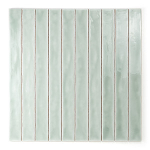 Piastrella Creta 50 Sage 5x50 cm, spessore 9 mm, finitura lucida, bordi irregolari - Product Image 2