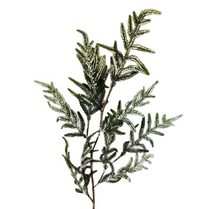 Rama Larga de <span class=keywords><strong>Araucaria</strong></span> Navideña, Ramillete de Pino de Norfolk para Centro de Mesa Navideño Grande, Decoración Navideña Verde - Product Image 4