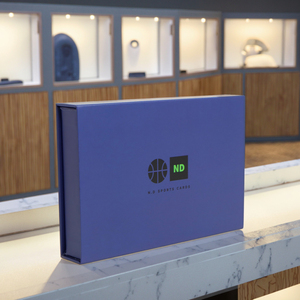 Luxury 2mm Cardboard Book-Style Rigid Gift Box High Quality with Magnetic Closure UV Coating Embossing for Gifting Packaging - Product Image 3