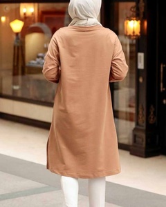 Tunique de sport en coton à manches longues modeste de haute qualité pour femmes musulmanes - Product Image 2