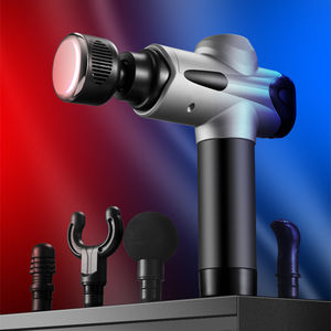 Batería de gran capacidad portátil músculo Tejido Profundo ejercicio profesional pistola de masaje de mano con compresa caliente y fría - Product Image 6