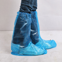 Protège-chaussures réutilisables d'intérieur, lot de 100, certifiés CE, ajustement élastique professionnel, personnalisables, en stock aujourd'hui