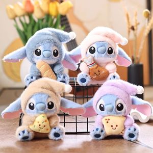Nouveau porte-clés mignon en forme de pain de dessin animé, pendentif brodé, breloque en peluche animale anime, ornement brodé, porte-clés pas cher en stock - Product Image 1