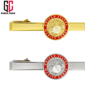 12 años de fábrica personalizado Metal <span class=keywords><strong>esmalte</strong></span> Color chapado en oro <span class=keywords><strong>plateado</strong></span> Clip de corbata artesanía regalo - Product Image 2