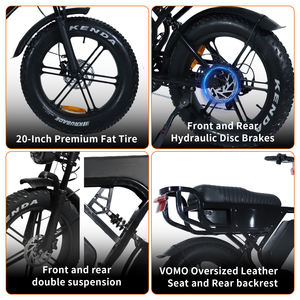 Livraison gratuite V8 X90 MAX Vélo électrique de montagne E-dirt Ebike Tout-terrain Électrique VOMO X90 Ebike Entrepôt européen - Product Image 3