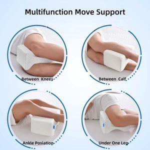 Coussin de genou en mousse à mémoire de forme pour dormeurs latéraux, oreiller de lit en forme de H pour les jambes, coussins de jambe en mousse à mémoire de forme pour colonne vertébrale torsadée - Product Image 3