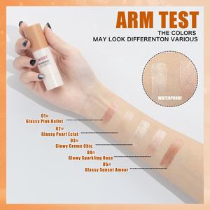 Stick illuminateur Hellokiss le plus vendu, nacré, pour <span class=keywords><strong>contouring</strong></span> 3D, effet verre semi-transparent, modèle 9519 - Product Image 4