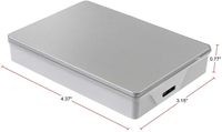Hard Drive Eksternal Portabel Canvio Flex 4TB NAS Ready 2.5 Inch USB 3.0 HDD HDTX140XSCCA