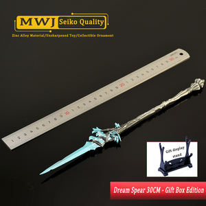 <span class=keywords><strong>Elden</strong></span> <span class=keywords><strong>Ring</strong></span> 30CM Full Metal Dream Spear Cast Technique-Game Peripheral Anime Sword para coleccionables Display Stands Comes Gift Box - Product Image 3