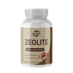 Complément alimentaire à vente chaude OEM ODM, capsules de zéolite clinoptilolite pour nettoyer l'intestin et la santé du foie - Product Image 1