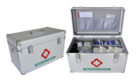 Boîte à médicaments Firstar, boîte de rangement sécurisée pour médicaments, boîte de premiers secours d'urgence, fermeture à clé, construction en alliage d'aluminium, CE