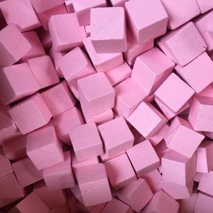 Maßgefertigte Günstige Quadratische Holzwürfel Bunte Holzblöcke Spielzeug für Kinder - Product Image 3