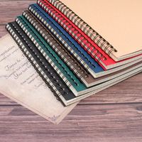 CUSTOM A5 Journal Nude Binding Plain Kraft papier Cover Notebook mit g/m² leeren Seiten Skizzenbuch, Zeichnung Aquarell Notebook
