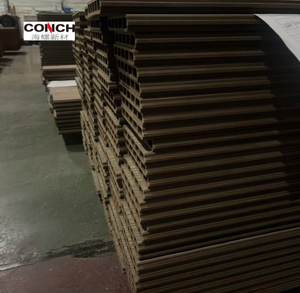 עיצוב מודרני-עץ לכל מזג אוויר-ריצוף פלסטיק, ריצוף גן חיצוני, תבואה עץ אלגנטי, חיי שירות ארוכים, קל לניקוי - Product Image 3