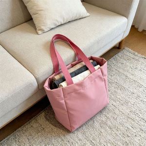 <b>Large</b> Capacity Solid Canvas Tote Single Shoulder Shopping for Grocery Reusable Oversized <b>Bag</b> - Product Image 2