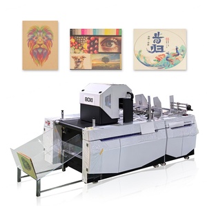 Machine d'impression automatique à haute vitesse à passage unique, machine d'impression de sacs en papier kraft, imprimante pour carton, imprimante pour papier d'emballage - Product Image 2