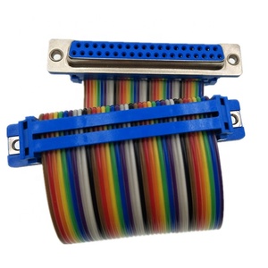 Cable de conexión plano D-SUB de 37 pines, ensamblaje de cable con conectores DB37 macho y hembra, electrónico CN;JIA - Product Image 3