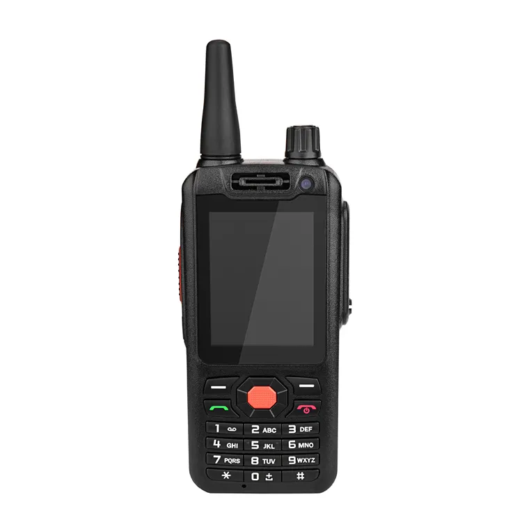 Tombol SOS zello RealPTT POC PTToC walkie talkie IP68 Android kartu SIM 4G PTT komunikasi Radio jaringan dua arah