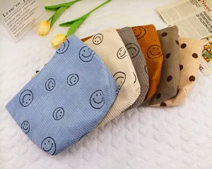 Wholesale Custom Travel Small Quilted <b>Cosmetic</b> Makeup <b>Bag</b> for Women - Product Image 3