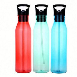 Space Cup Suction Spout Sports Water Bottle Reusable Food Safe <b>Plastic</b> Sports Cup - Product Image 1