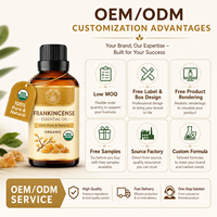 Minyak Esensial Frankincense Organik 100% Murni dan Alami Berkualitas Premium untuk Aromaterapi dan Pereda Stres