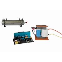 Kit générateur d'ozone 70G/H avec transformateur d'alimentation, traitement de l'eau en nid d'abeille en acier inoxydable 304
