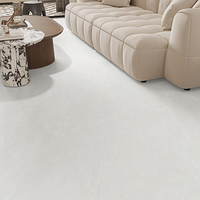Carrelage en porcelaine aspect marbre gris et blanc 600x1200mm, moderne, antidérapant, facile à nettoyer, imperméable pour sol, mur, salle de bain, couloir, salon