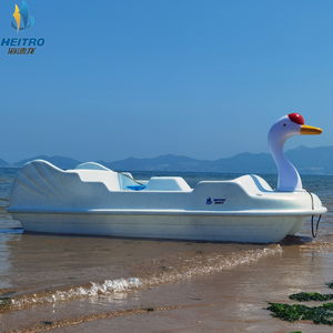 Bateau électrique à pédale de cygne blanc, <span class=keywords><strong>parc</strong></span> de loisirs aquatique, bateau électrique - Product Image 3