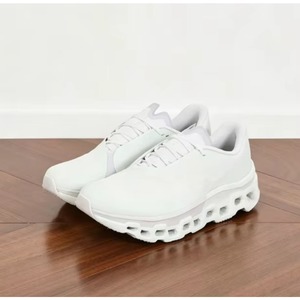 Chaussures de tennis décontractées à semelle plate de haute qualité pour hommes, été-automne, à lacets, amorti effet nuage, doublure en cuir, résistance aux odeurs - Product Image 2