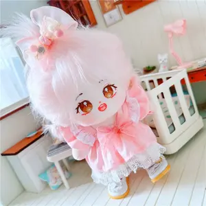 Original design cartoon animation costume plush cotton doll customize your own plush doll clothes accessories removable