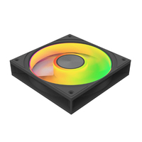 Nuevo Enfriador de CPU con Rodamiento Fluido Lineng LN-PJ 120, Ventilador de 120 mm con Efecto de Luz LED ARGB para PC de Escritorio y Juegos