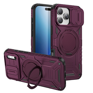 <span class=keywords><strong>เคส</strong></span>สำหรับ iPhone 18 <span class=keywords><strong>Pro</strong></span> Max พร้อมฝาปิดเลื่อนปิดกล้อง  ฐานตั้งวงแหวนหมุนได้ 360 องศา สำหรับ iPhone 17 <span class=keywords><strong>Pro</strong></span> Max Air 16 16e 15 <span class=keywords><strong>14</strong></span> Plus <span class=keywords><strong>13</strong></span> - Product Image 1