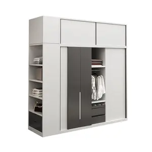 Модный Белый лаковый шкаф для спальни, шкаф, простой современный стиль, деревянный шкаф, шкаф для продажи