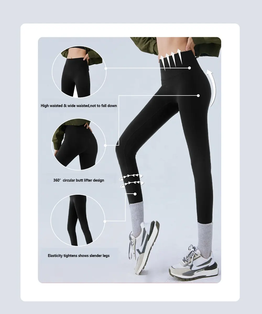 2023 leggings sportivi a vita alta tummy control pantaloni da donna fitness gym collant leggings da donna femininas leggings da yoga per le donne