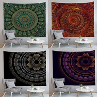 Seni Dekorasi karya seni serbaguna Premium ringan unik halus seri Mandala Bohemia kualitas tinggi selimut Poster permadani