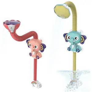 Kinder-Bade-Spielzeug elektrische Elefant-Dusche Cloud-Spray-Dusche Babybadezimmer Schwimmen und Wasserspielzeug