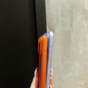 เคส TPU แบบด้านกันกระแทกบางเฉียบโปร่งแสงพร้อมดีไซน์สีพื้นสำหรับ 18 17 Pro Max 16 Pro Max 15 Pro 14 13 12 - Product Image 5