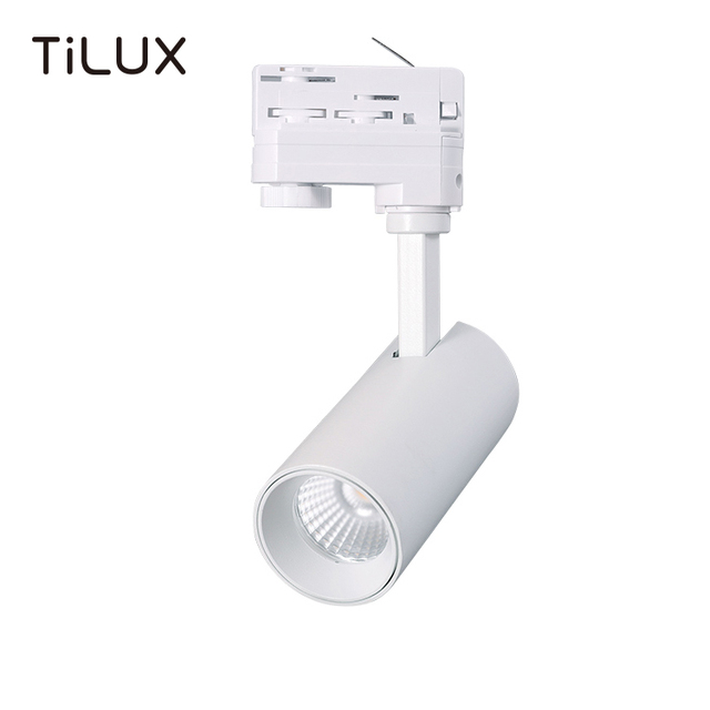 Track Mount Recessed Led COB Downlight 12W 20W 36W Dali 0-10V Aluminum Downlight