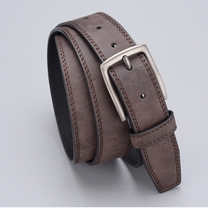 <span class=keywords><strong>Ceinture</strong></span> en <span class=keywords><strong>cuir</strong></span> vieilli tendance pour <span class=keywords><strong>homme</strong></span>, avec coutures classiques, en <span class=keywords><strong>cuir</strong></span> texturé, pour tenue habillée ou décontractée, avec boucle ardillon, pour jeans, vente en gros - Product Image 5