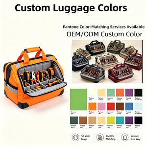 Bolsa <span class=keywords><strong>de</strong></span> Lona para Herramientas OEM, Bolsa <span class=keywords><strong>de</strong></span> Electricista Multifuncional, Resistente, <span class=keywords><strong>de</strong></span> Gran Tamaño, Bolsa Colgante para Almacenamiento y Reparación <span class=keywords><strong>de</strong></span> <span class=keywords><strong>Carpintero</strong></span> - Product Image 2